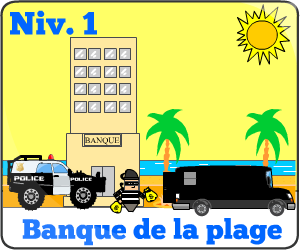 Jeu de 4x4 de police niv1